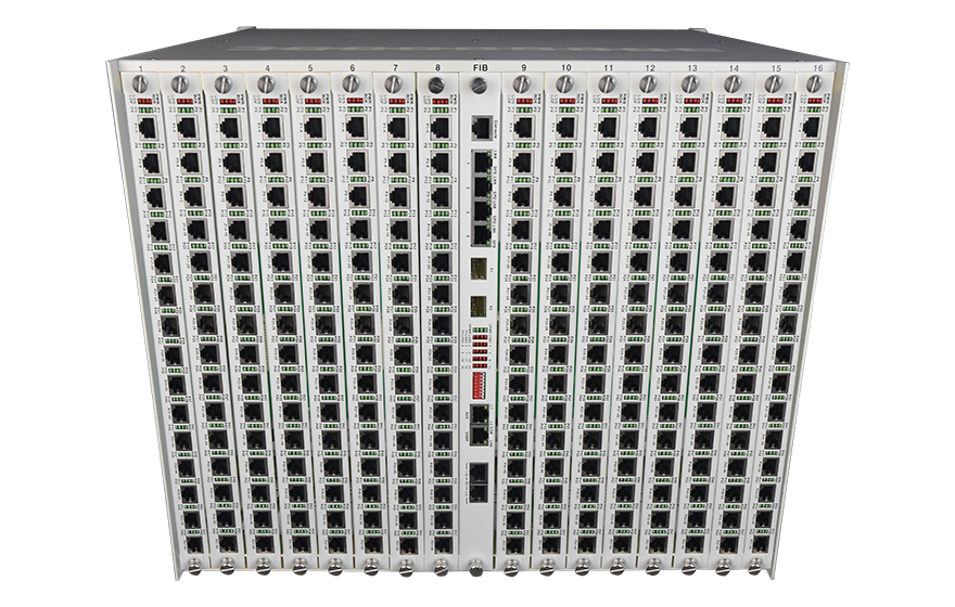 飛暢科技-960路電話光端機(jī)（8U 19英寸，SFP 1+1光備份）