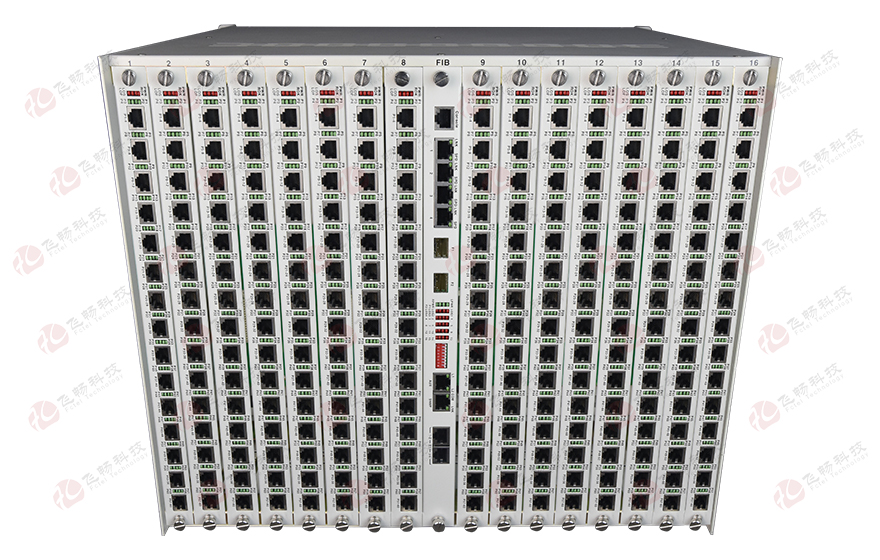 飛暢科技-960路電話光端機(jī)（8U 19英寸，SFP 1+1光備份）